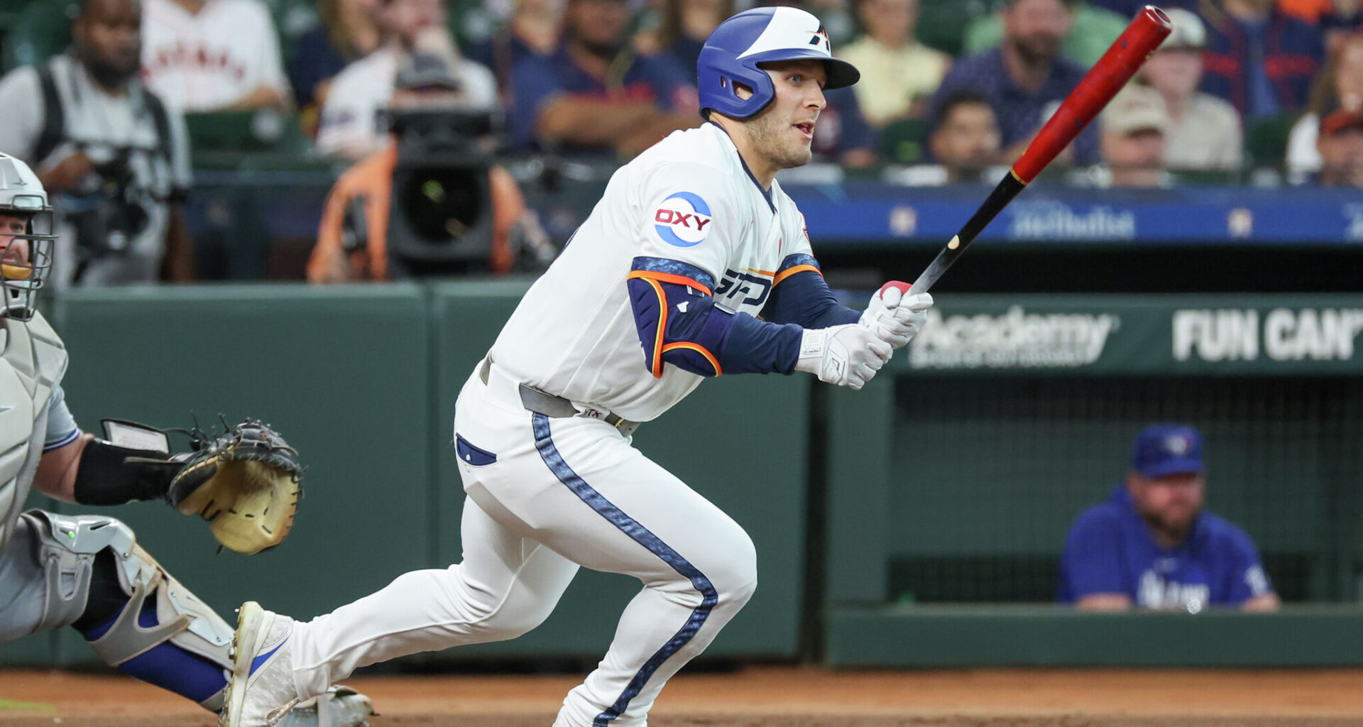 Daulton Varsho's 'whirlwind day' ends with a Houston Astros uniform