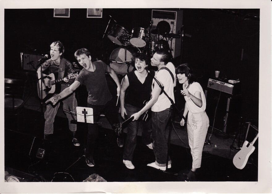 Meat Joy performs at Club Foot in the '80s. The band is the subject of a new documentary called America’s Entertainment Nightmare, which will be screened at Sound Unseen.