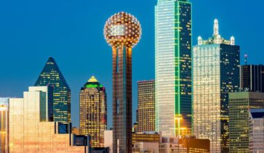 Reunion Tower shows off new lights