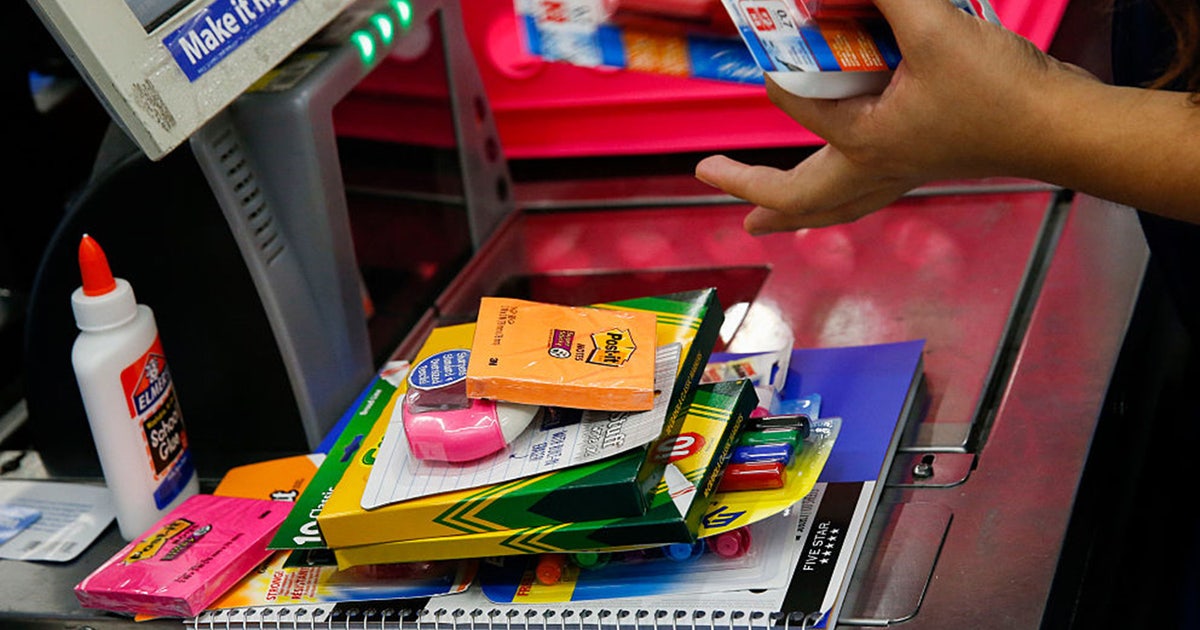 Texas tax-free weekend starts Friday for back-to-school shopping