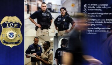 ICE Holds Hiring Event In Arlington, Texas