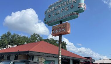 Austin's Magnolia Cafe, located along South Congress Avenue. The business has been a Texas capital staple for nearly 50 years since it first opened along Lake Austin Boulevard as Omelettry West back in 1979.
