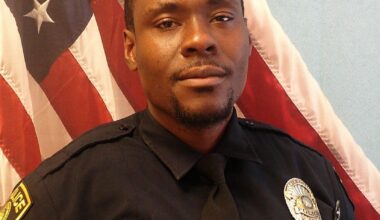 Dallas ISD Police Officer Justin Jones, who was shot at a Sam’s Club parking lot on Interstate 635 in northwest Dallas on Thursday, Aug. 6, 2026.