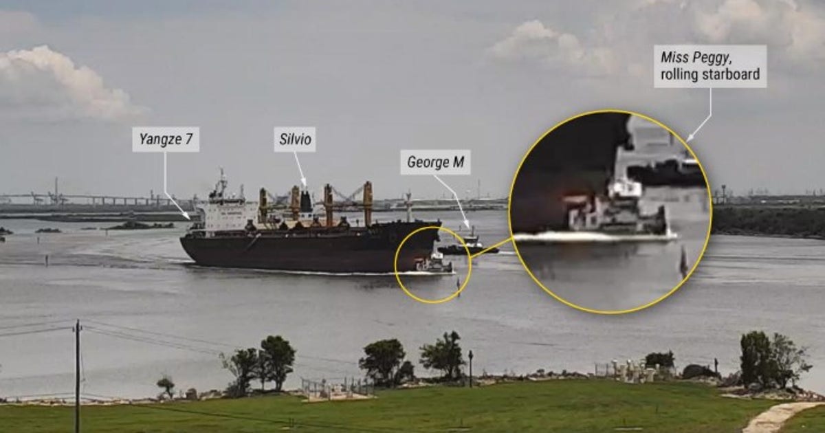 NTSB: Phone use, lack of lookouts led to 2024 Houston Ship Channel collision