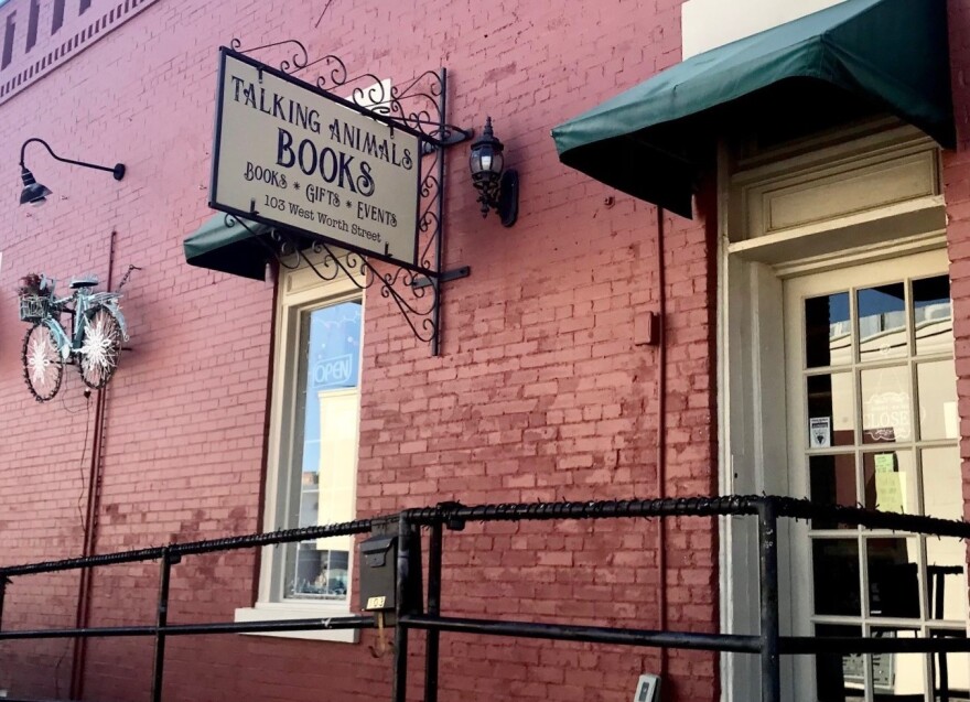 Talking Animals is down a side street off Main Street in historic downtown Grapevine.