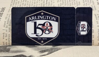 Arlington Library Debuts 150th Anniversary Card