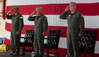 TW-4 Holds Change of Command Ceremony