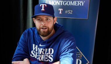 Veteran lefty Jordan Montgomery activated from IL and will pitch out of Rangers bullpen