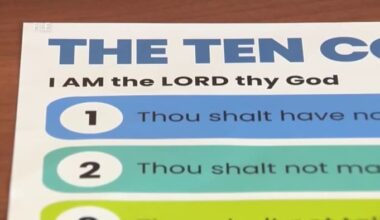 Houston moms take Texas to court over Ten Commandments mandate for public schools