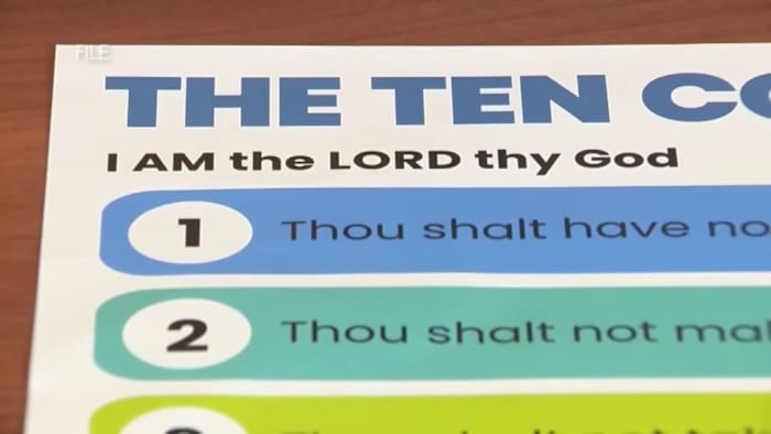 Houston moms take Texas to court over Ten Commandments mandate for public schools