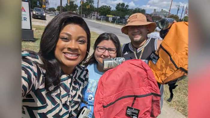 GMSA backpack giveaway: Students, parents excited ahead of new school year