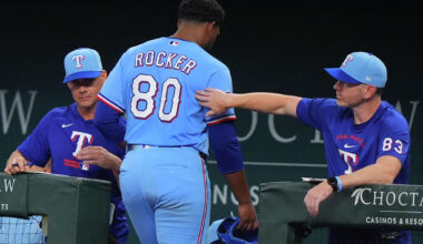 Kumar Rocker's mental lapse swings momentum in Rangers loss to Orioles