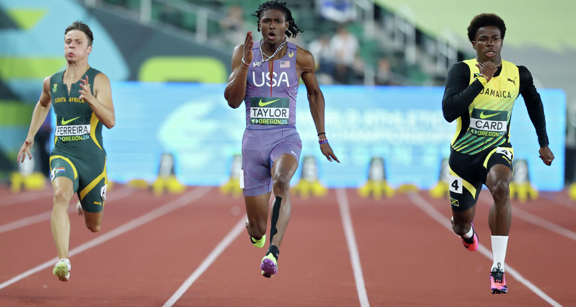 San Antonio's Tate Taylor dominates Under 20 world championships