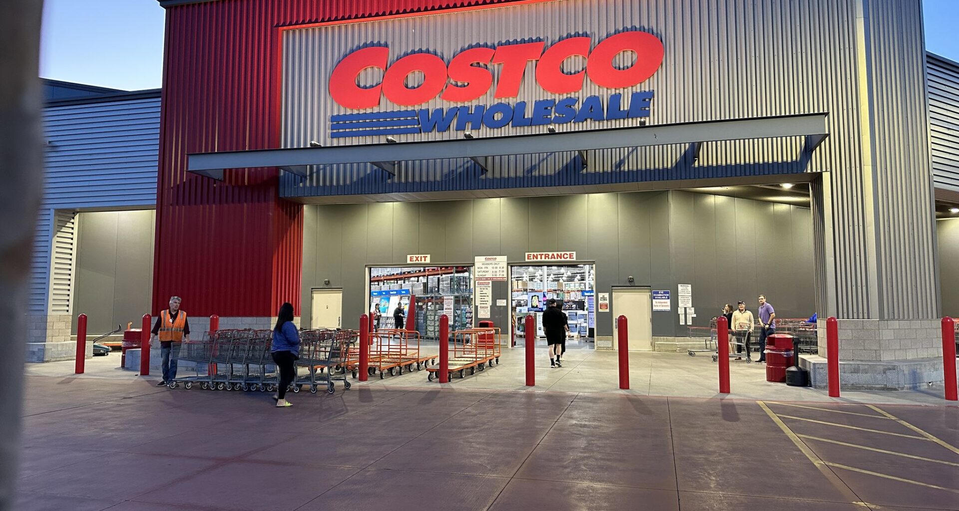 A Costco Wholesale warehouse on 8055 Churchill Way, on April 13, 2023 in Dallas, Texas.