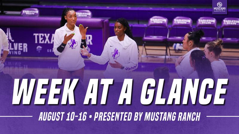WEEK AT A GLANCE: Women’s Soccer opens season at Texas A&M-Corpus Christi, Volleyball travels to Texas State in 1st exhibition