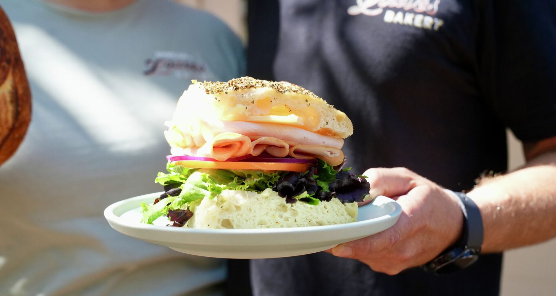 One of the sandwiches headed Spread The Loaves Market &amp; Deli.