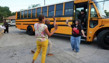 Texas school district makes last-minute U-turn on student bus plan