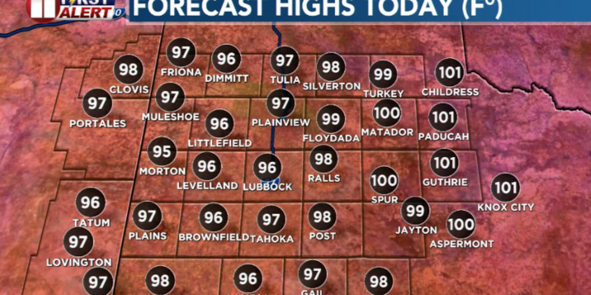 More heat Monday, clear skies expected during meteor shower late week