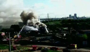 Recycling fire reported at Ironman Metals in southeast Houston