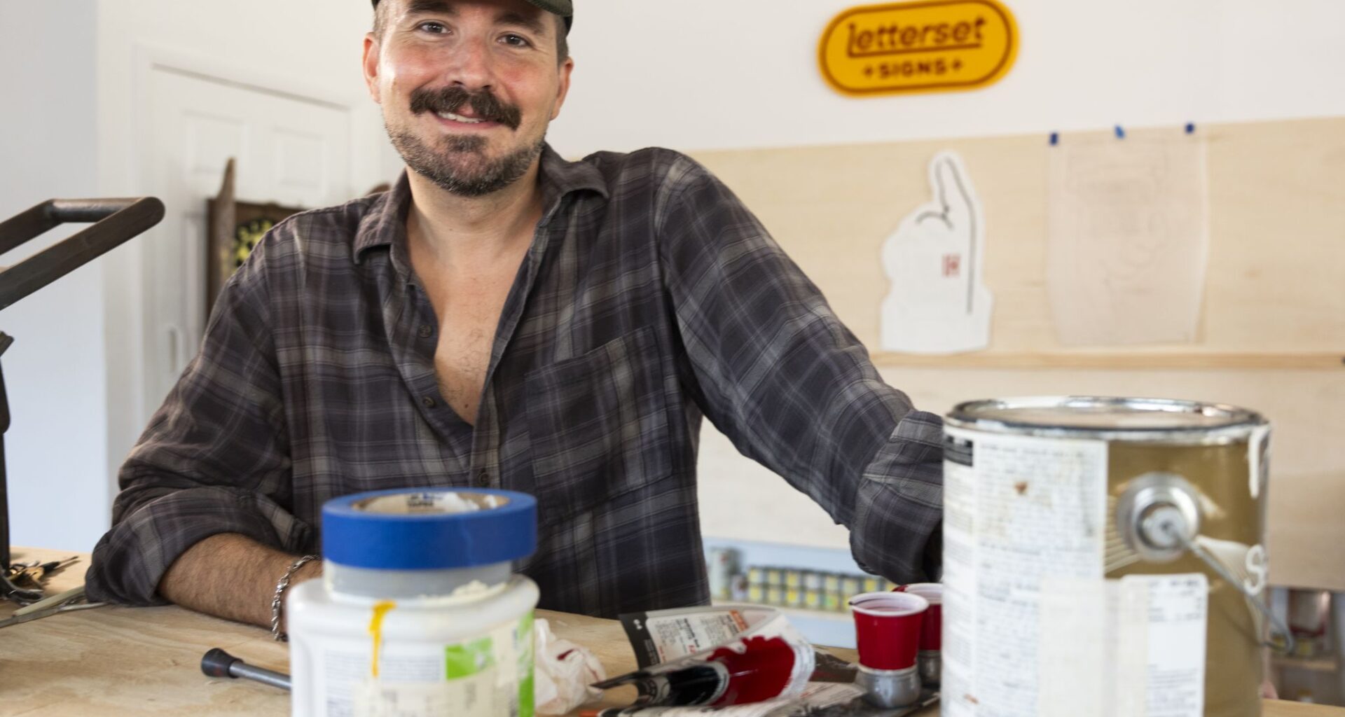 Meet Matthew Tabor, the artist behind Houston restaurant logos