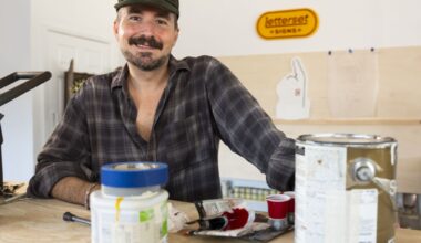 Meet Matthew Tabor, the artist behind Houston restaurant logos