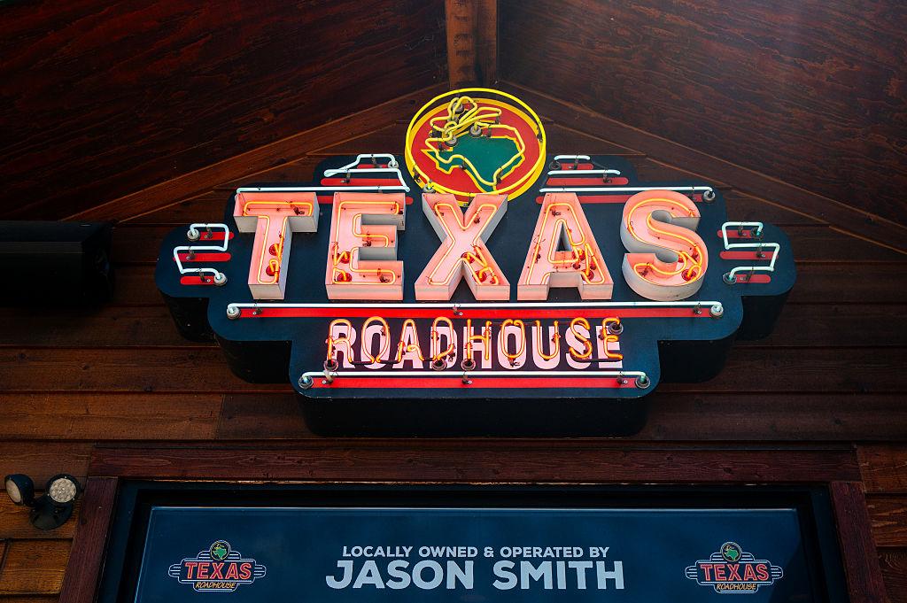 A Texas Roadhouse is seen on May 12, 2026 in Austin, Texas.