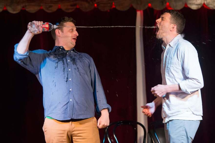 Known for his Netflix series I Think You Should Leave, Tim Robinson headlined Austin Sketch Fest alongside Mark Raterman in 2014.