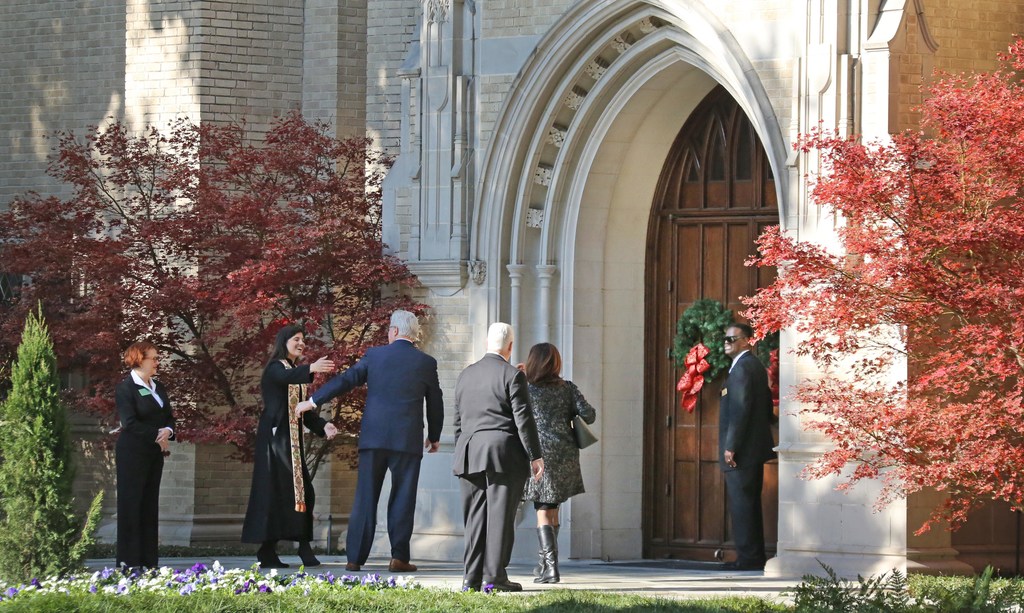 Highland Park United Methodist Church in Dallas on Thursday, December 14, 2017.