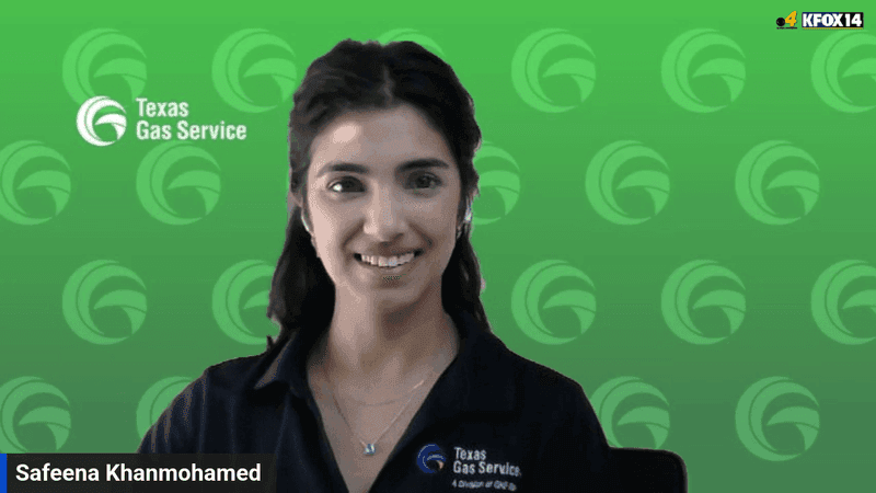 Safeena Khanmohamed, public relations manager for Texas Gas Service.