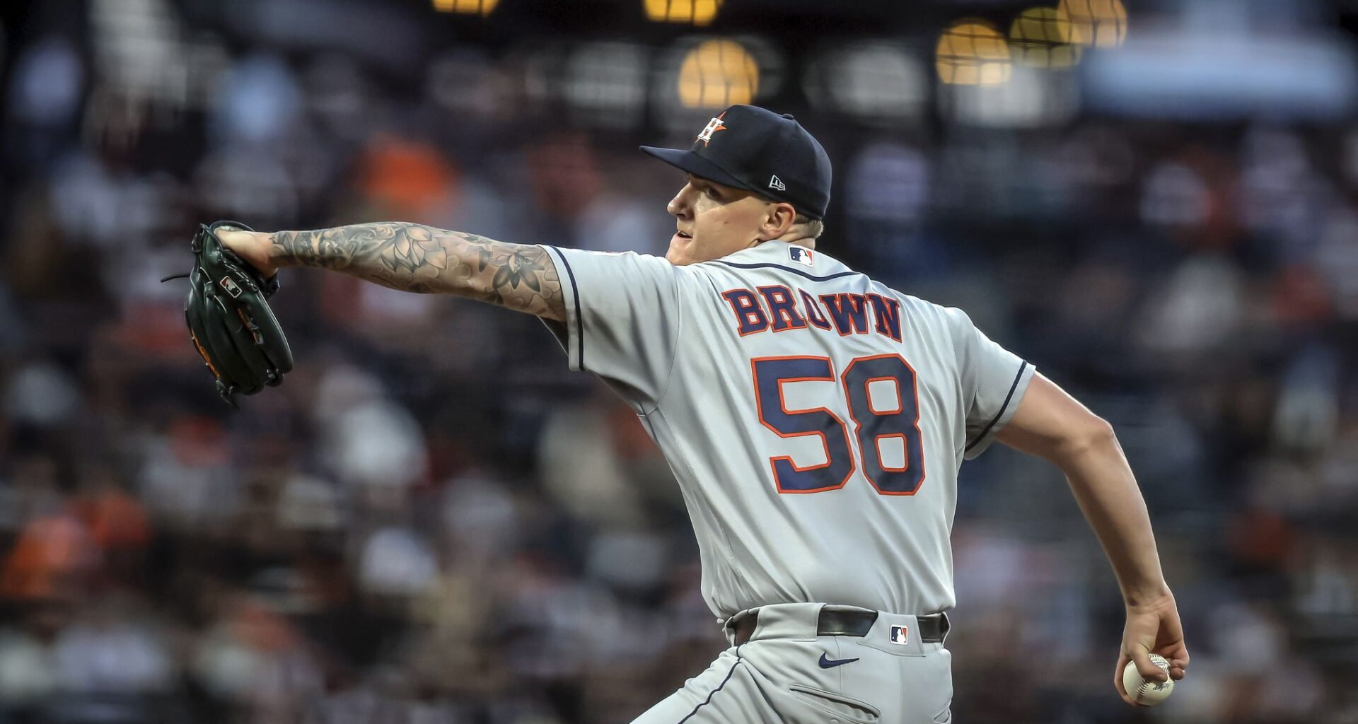 Houston Astros' bats shut down in loss to San Francisco Giants