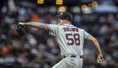 Houston Astros' bats shut down in loss to San Francisco Giants