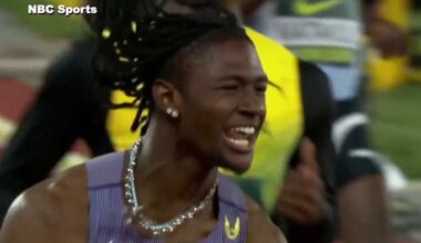 Faith, speed, gold: San Antonio's Tate Taylor dominates World Athletics U20 Championships