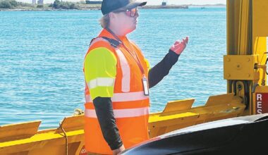 Deckhand is leader among ferry workers