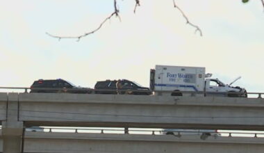 Stolen Fort Worth ambulance rams vehicles during I-35 pursuit; driver fatally shot