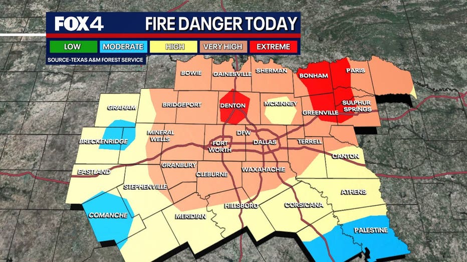 Dallas Weather: Aug. 14 morning forecast