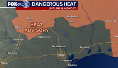 Houston weather: Scattered showers possible this weekend, some areas under heat advisory