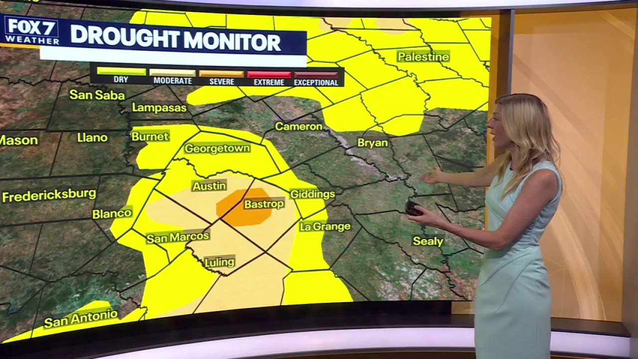 Triple-digit heat and expanding drought lock in across Central Texas for another week