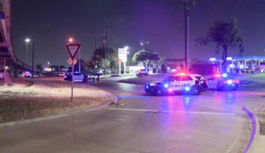 Suspect arrested after Northwest Dallas security guard violently injured, left in roadway