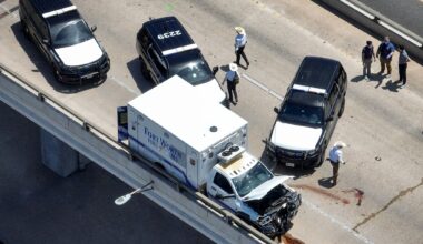 Driver killed after DPS fires at stolen ambulance on I-35 in Austin