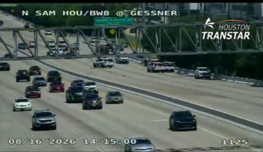 All eastbound lanes reopen on Beltway 8 near Gessner Road after motorcycle crash: Harris County Precinct 4 Constable's Office