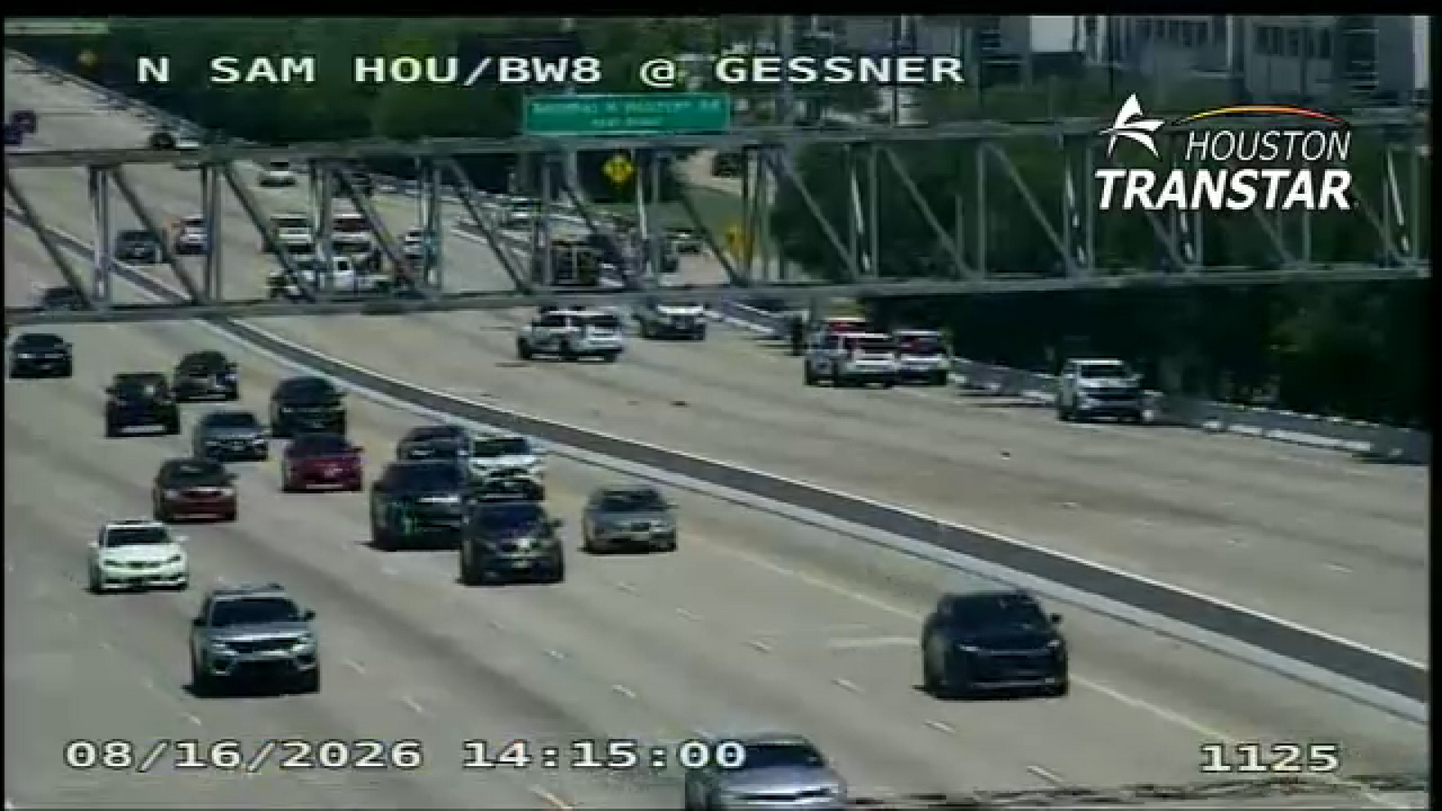 All eastbound lanes reopen on Beltway 8 near Gessner Road after motorcycle crash: Harris County Precinct 4 Constable's Office