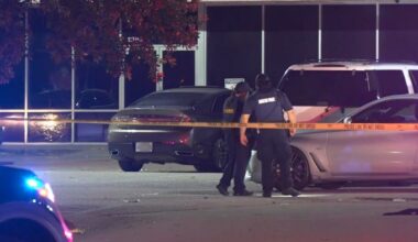1 dead, 4 injured after shooting at large gathering in South Acres