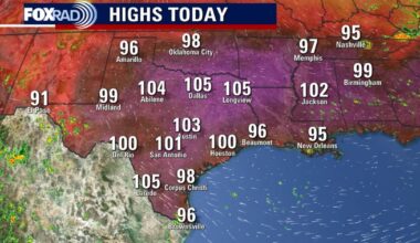 Houston weather: Heat wave could boost Monday heat into triple-digits