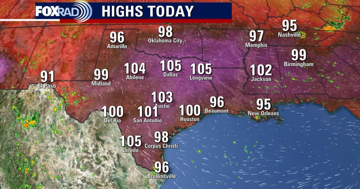 Houston weather: Heat wave could boost Monday heat into triple-digits