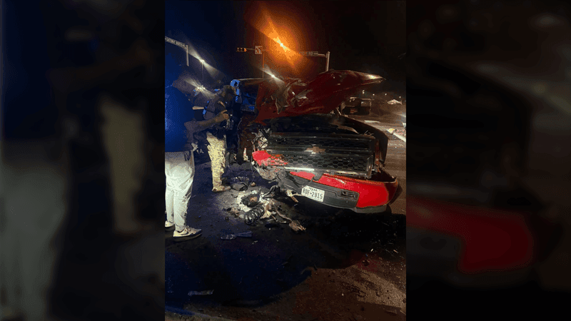 El Paso police are investigating a deadly single-vehicle crash on US 54 North at the Cassidy exit in El Paso. (Credit: FitFam)