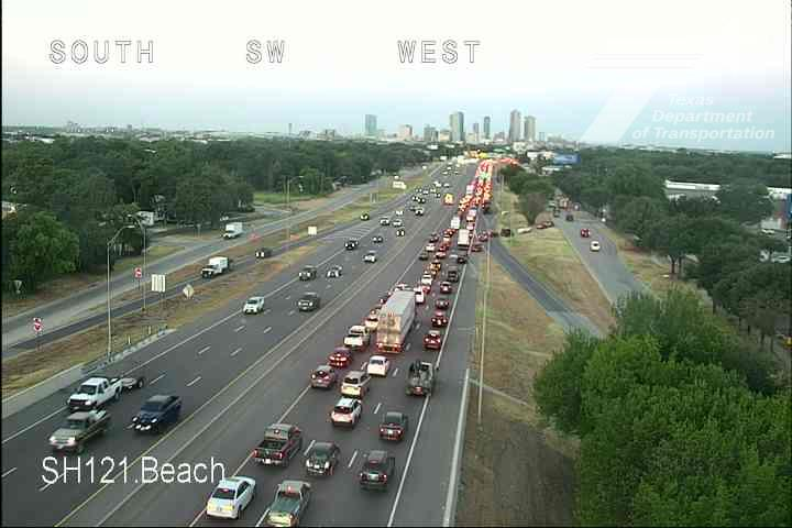 3 dead after wrong-way collision on SH 121, westbound still closed