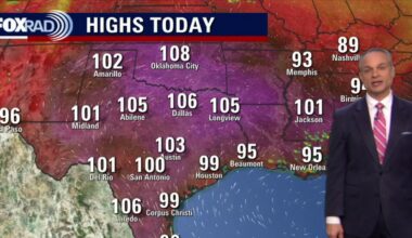 Houston weather: Heat dome pushes highs into 100s for Tuesday