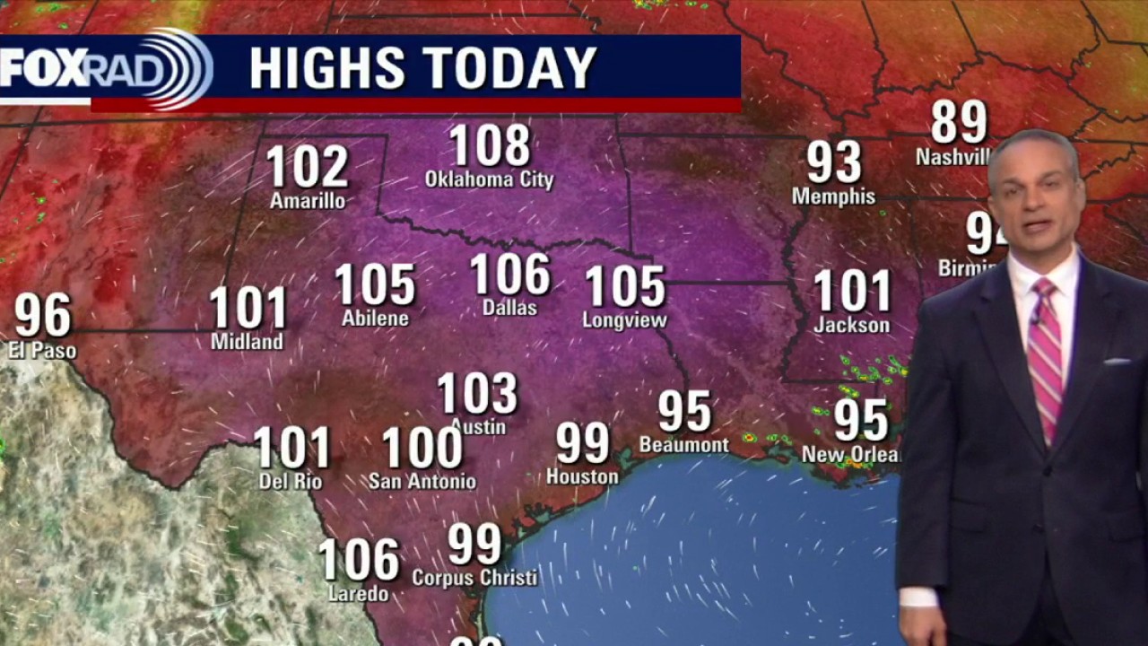 Houston weather: Heat dome pushes highs into 100s for Tuesday