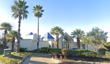 That mysterious blue-roofed San Antonio house is now for sale
