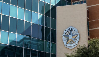 Jack Evans Police Headquarters pictured in Dallas, Sunday, Feb. 5, 2023.